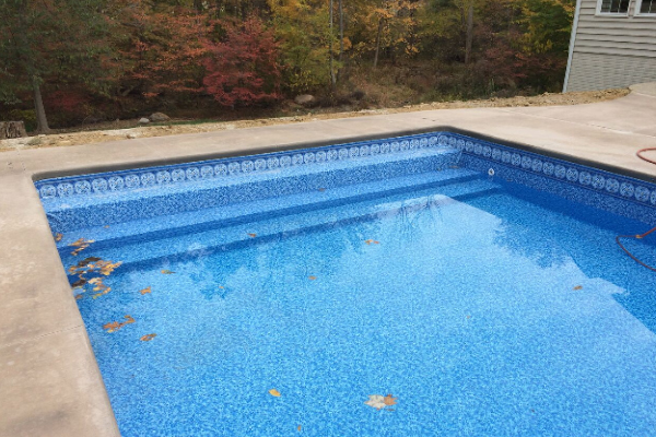 vinyl underground pool