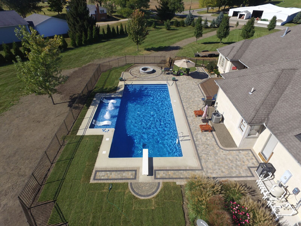 Vinyl Inground Pools Photo Gallery Pool Installation The Pool People 9346